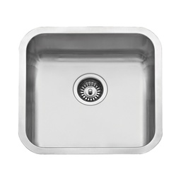 [GN22-500] UNDERMOUNT SINK ROUND EDGE 450X500X200MM, STAINLESS