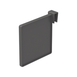 [GS6] VERTICAL DIVIDER DRAWER PANEL, SLATE GRAY