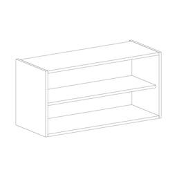 [MATR-450X700BL] WALL CABINET TRANSVERSAL 450X700 WHITE