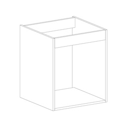 [MBF-800X800BL] SINK-BASE CABINET 800X800 WHITE