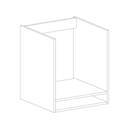 [MBH-800X600AL] OVEN-BASE CABINET 800X600 ALUMINIUM