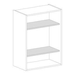 [MEA-800AL] SHELF FOR WALL CABINET 800X290 ALUMINIUM