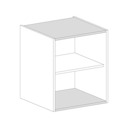 [MHB-450AL] TOP-BOTTOM PANEL FOR BASE CABINET 450X550 ALUMINIUM