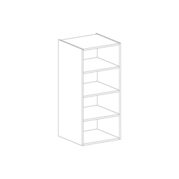 [MSC-1300X600B] SEMICOLUMN CABINET 1300X600 WHITE