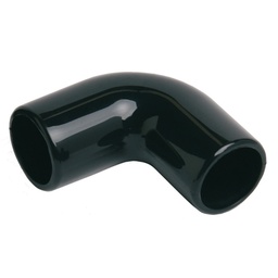 [N-3A N] UNION TUBO L NYLON NEGRO