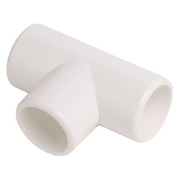 [N-3B B] UNION TUBO T NYLON BLANCO