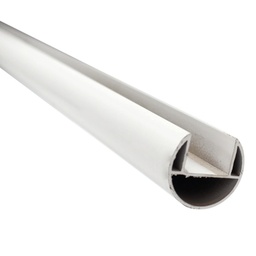 [N-TUBO B] TUBO ESTABILIZADOR ALUMINIO BLANCO-MUESCA