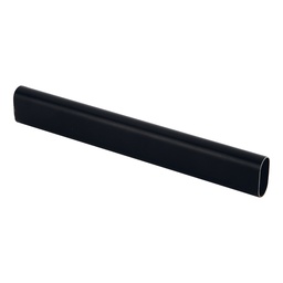 [OVAL2 NE] TUBO OVALADO 30X15 NEGRO MATE, 2 METROS