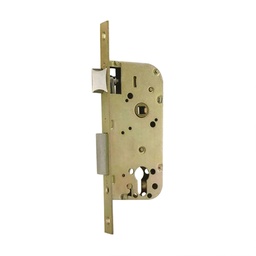 [P4070GP] CERRAD EMBUTIR E40/B70 C/BOMBILLO 30+30, LATONADA, CANTO CUADRADO