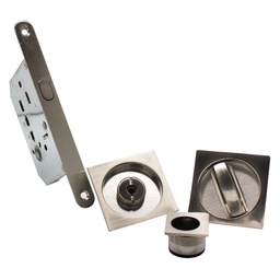 [P5050 SN] KIT PTA CORRED CUADRADO 50X50, C/CONDENA, SATINADO