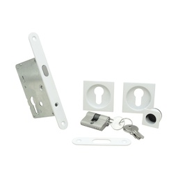 [P5050B BL] KIT PTA CORREDERA CUADRADO 50X50, C/BOMBILLO, BL
