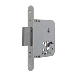 [P50ET SN] CERRADURA EMBUTIR SIMPLE, ENTRADA 50, C/RED, NIQUE