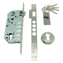 [P85ET1PCSN] CERRADURA SEGURIDAD 1PUNTO C/CILINDRO 70mm CANTO C