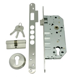 [P85ET1PSSN] CERRADURA SEGURIDAD 1PUNTO CILINDRO SEG.70mm CANTO