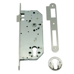 [P85ETSN] CERRADURA EMBUTIR S/CILINDRO CANTO REDONDO