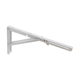 [PA4-400 BL] PALOMILLA ABATIBLE L400mm, BLANCO EPOXY