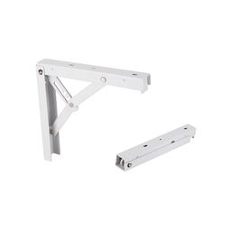 [PA5-200 BL] PALOMILLA ABATIBLE 3 POSICIONES L200mm, BLANCO