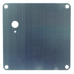 [PC INOXPS SS18] PLACA CUADRADA SIN MANILLA INOX 18*18
