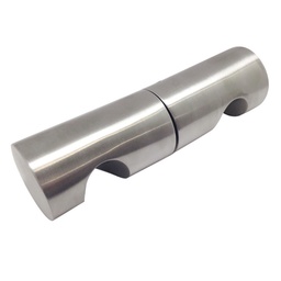 [PC006 SS] POMO REDONDO 35mm*63mm INOX SATINADO