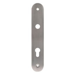 [PLB INOX] JGO. 2xPLACA LARGA INOX CON BOCALLAVE