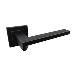 [PLQDC-33 NE] JGO. MANIVELA PLACA LARGA INOX PLQDC33, NEGRO