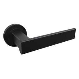 [PLQDS-32 NE] JGO. MANIVELA PLACA LARGA INOX PLQDS32, NEGRO