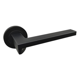 [PLQDS-33 NE] JGO. MANIVELA PLACA LARGA INOX PLQDS33, NEGRO