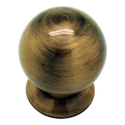 [PO25 BR] POMO BOLA ARMARIO BRONCE
