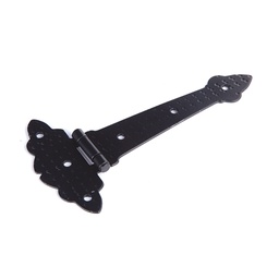[R318N] BISAGRA RÚSTICA TIPO T 80X150 NEGRO