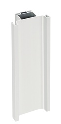 [S21-BL] PERFIL C VERTICAL P/COLUMNA-ARMARIO, BLANCO, BARRA, TIRA DE 2.5M, TABLERO 16MM