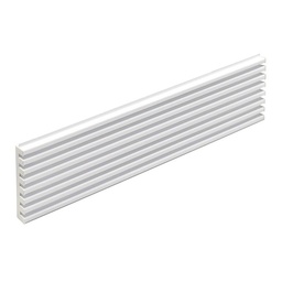 [S8-600B] OVEN VENTILATION GRIDS 8 SLATS MOD.60 WHITE