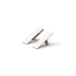 [SL01-121B] FRONT SUPPORT BRACKETS H121mm, WHITE