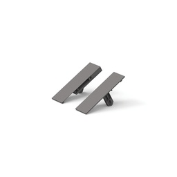 [SL01-121G] JGO.SOPORTES FIJACION DELANTEROS H121mm, GRIS PIZARRA