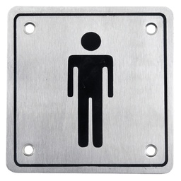 [SP002] SIGN WC SQUARE, MAN