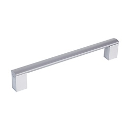 [T-30192] TIRADOR ALUMINIO 30x192 CROMO MATE