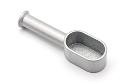 [SC01P] SOPORTE CENTRAL PASANTE SIN BASE M6 PLATA H37