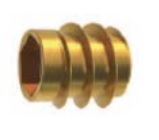 [CD-020] TUERCA EMBUTIR ALLEN HIERRO SIN VALONA M6 12 ✕ 18 BICROMATADO