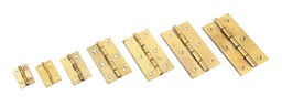 [H309-8045L] Bisagra cuadrada 80x45 mm, Latonado