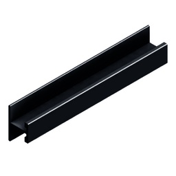 [Y11-10N] KIT PERFIL H 10MM 2+2M NEGRO