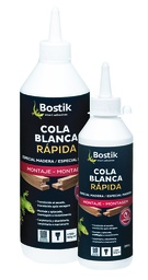 [30240947] BOTE COLA BLANCA RAPIDA, Bottle 250g, White