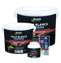 [30603495] COLA BLANCA MADERA, 5Kg pot, White
