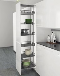 [YF05-400] Columna Frontal Extraíble 400MM 4 Cestos 520